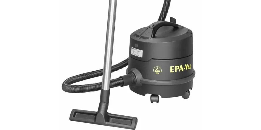 ESD stofzuiger, 900 W, 8 L, zwart