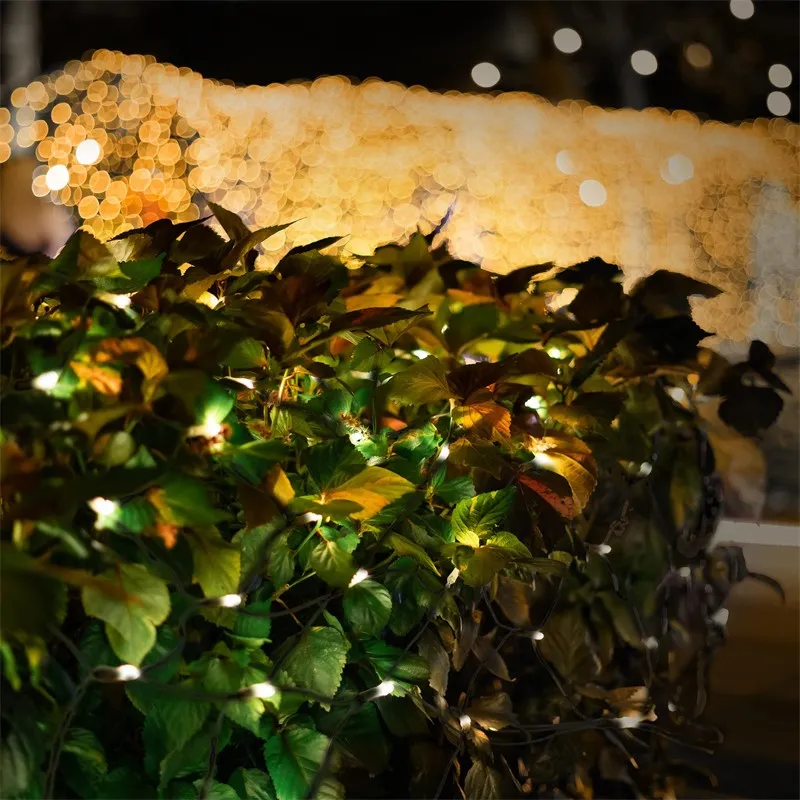 LED lichtgordijn 1,5x3 m warm wit met 320 LED's