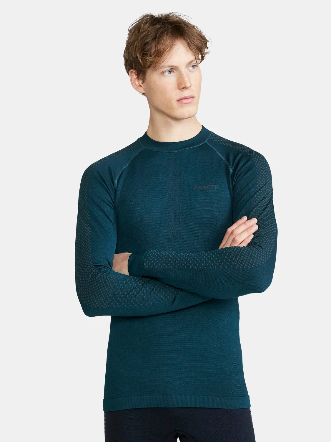 Ondershirt Craft Men Adv Warm Intensity LS Pond Granite