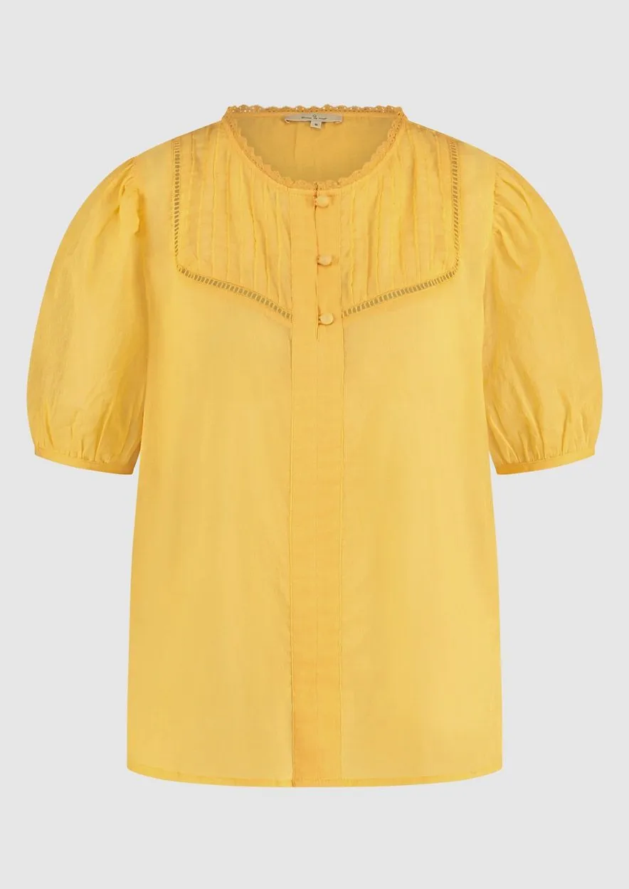 Samira Blouse Warm Apricot