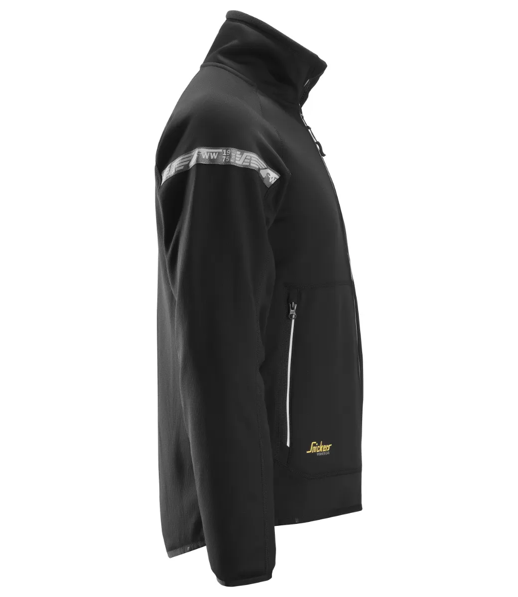Snickers 8004 Werktrui Fleece AllroundWork Zwart