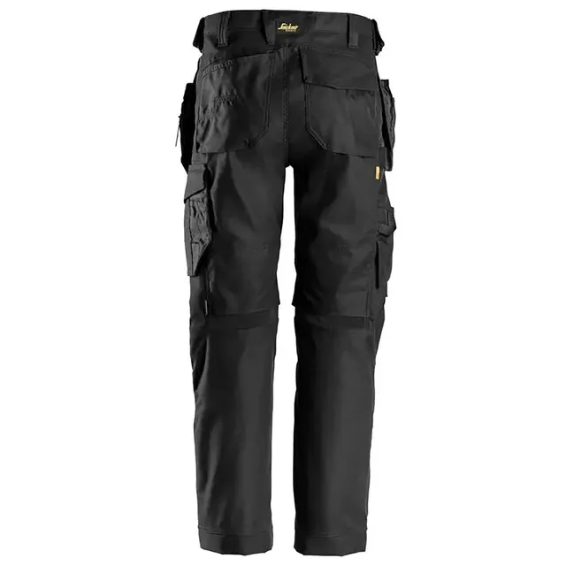 Snickers Aw Canvas Strch Trous 6224 Zwart (0404) Maat 192