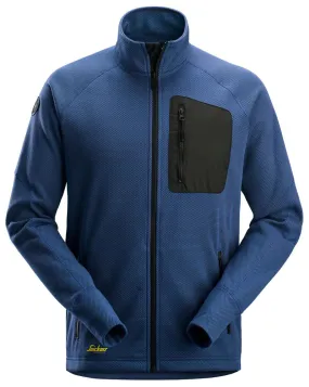 SNICKERS FLEECEJACK BLAUW FLEXIWORK MAAT:M