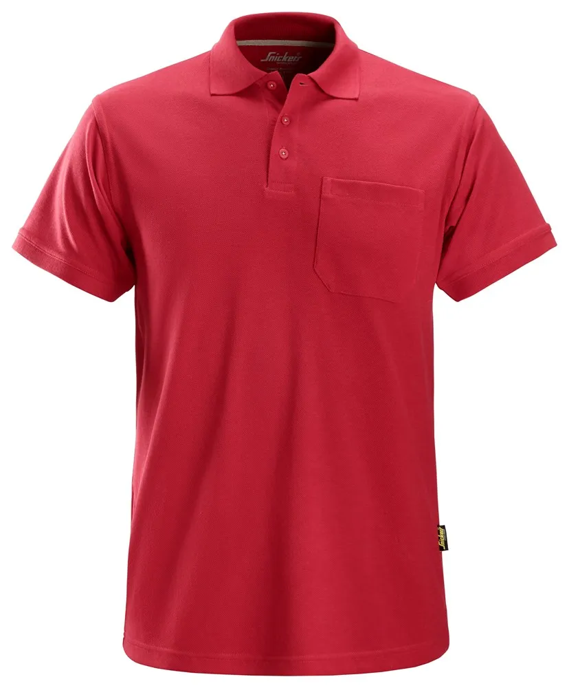 SNICKERS POLO SHIRT ROOD MAAT M