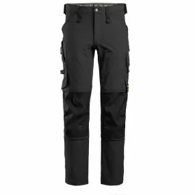 Snickers Werkbroek 6371 Zwart (0404) Maat 064