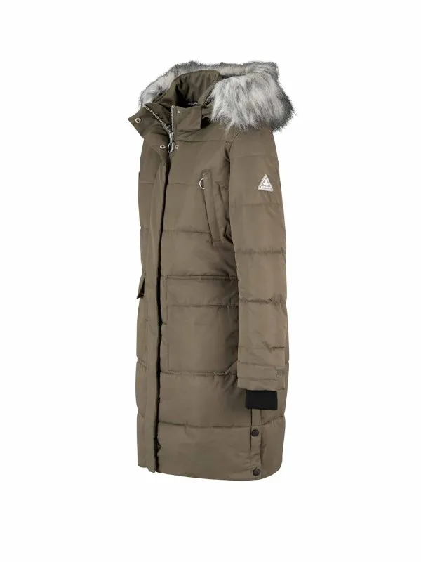 Winterjas Warm Gewatteerd Dames Tarmac - 36-52 - FRIDA